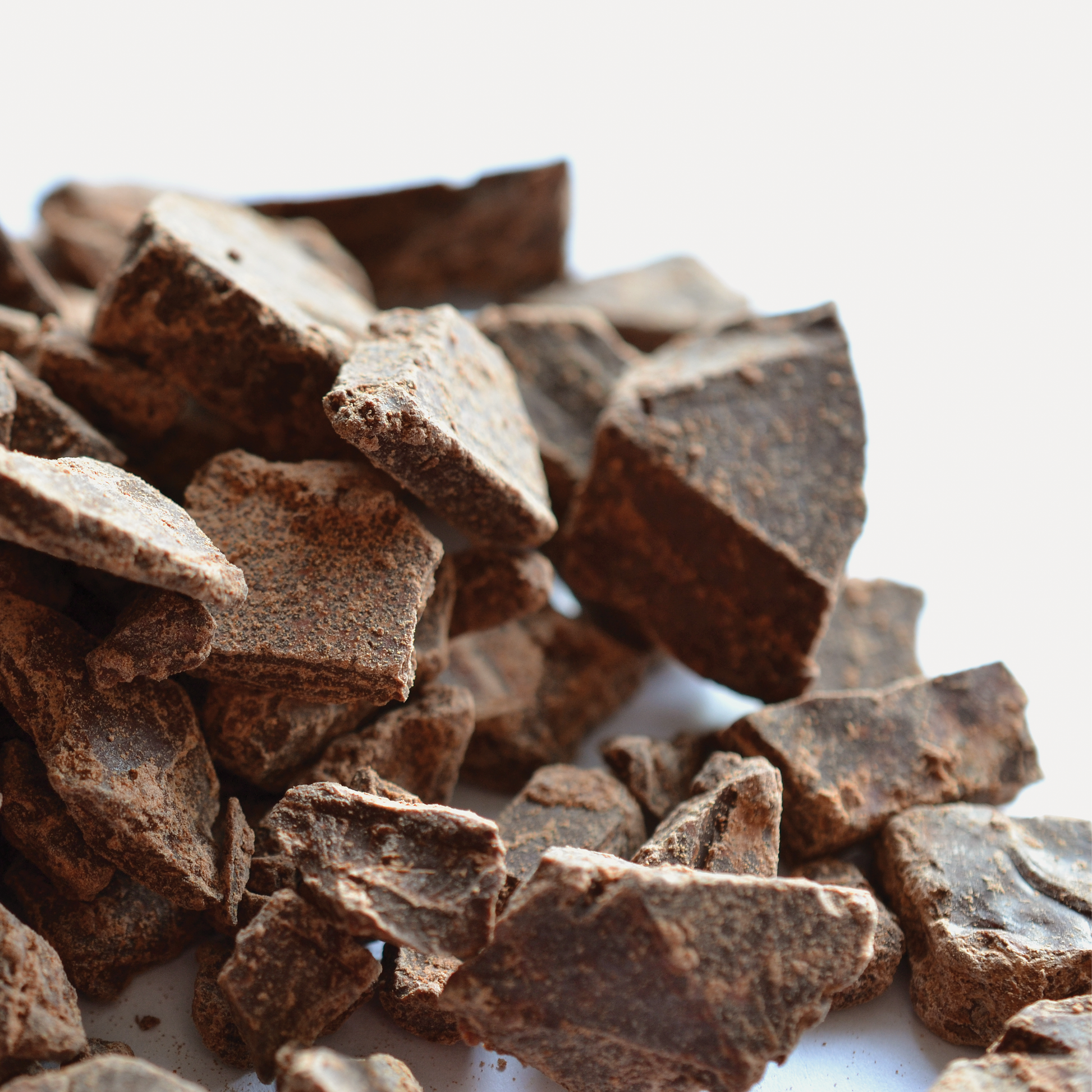Hand-broken ceremonial cacao chunks