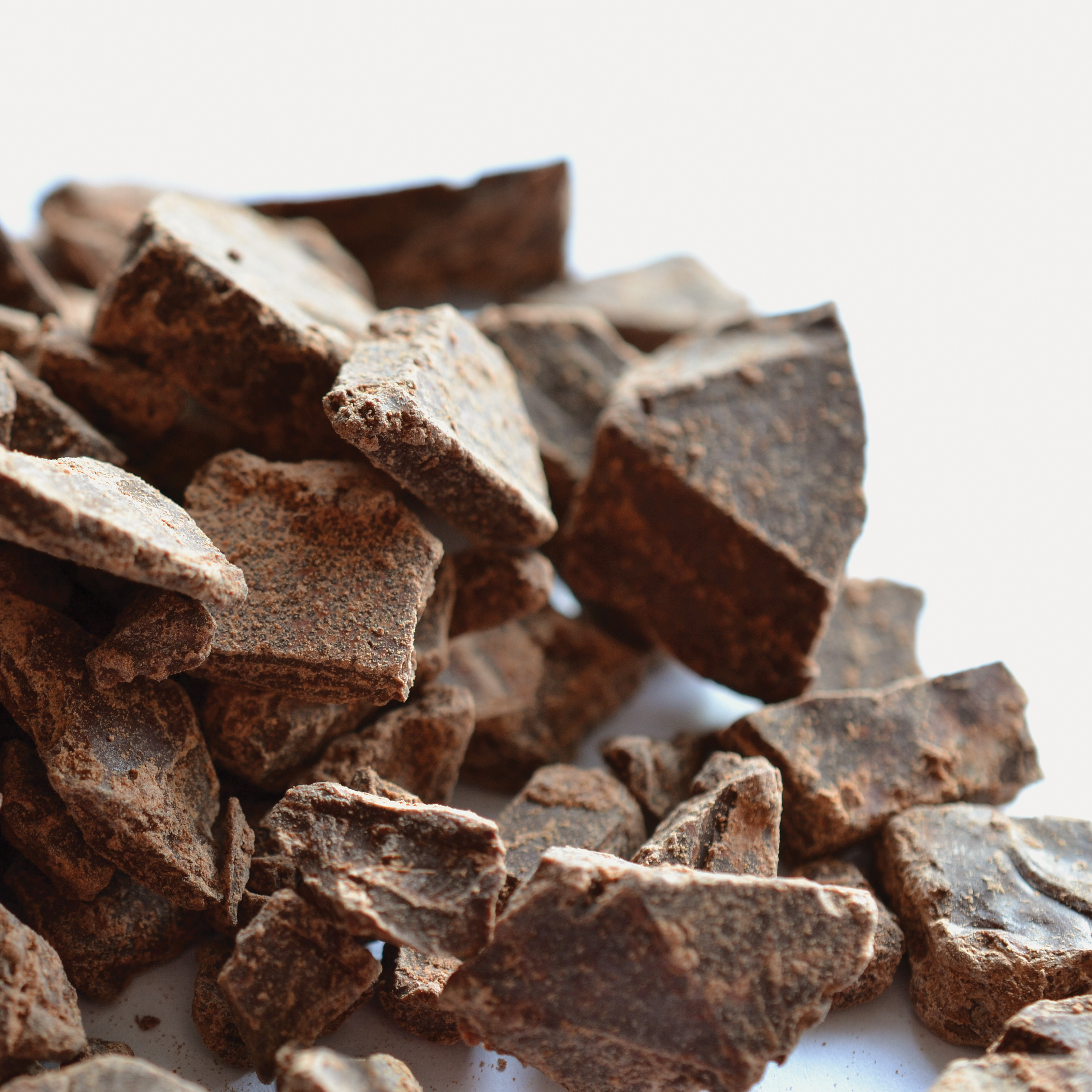Hand-broken ceremonial cacao chunks
